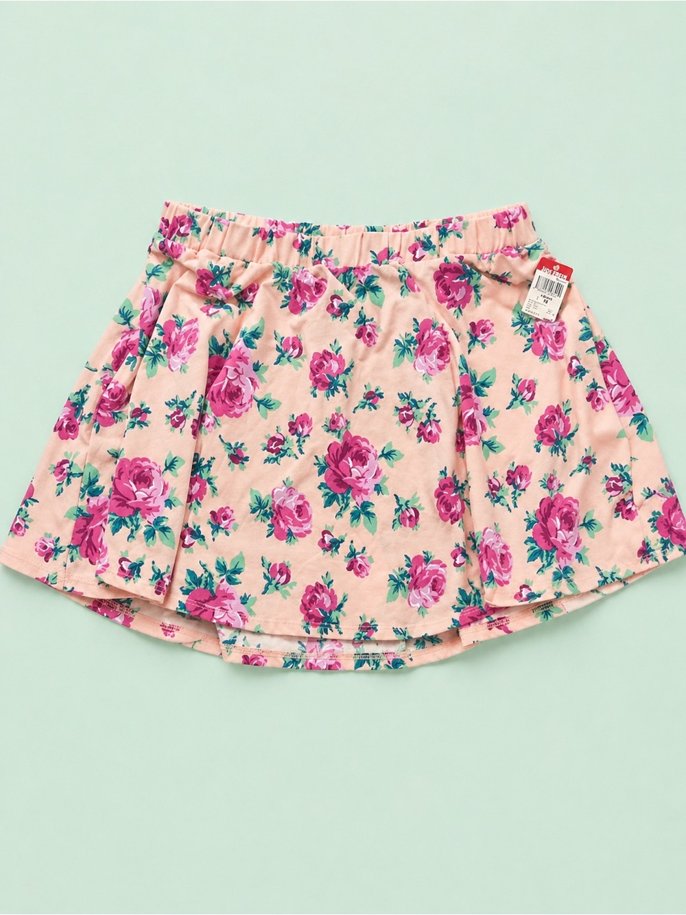 Joe Boxer Pink Floral Mini Skirt